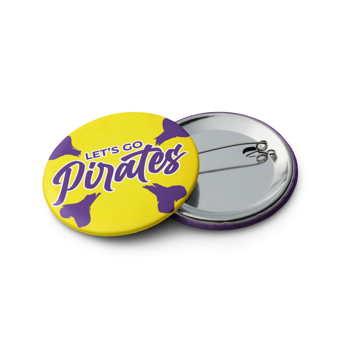 Set of East Carolina game day pin buttons