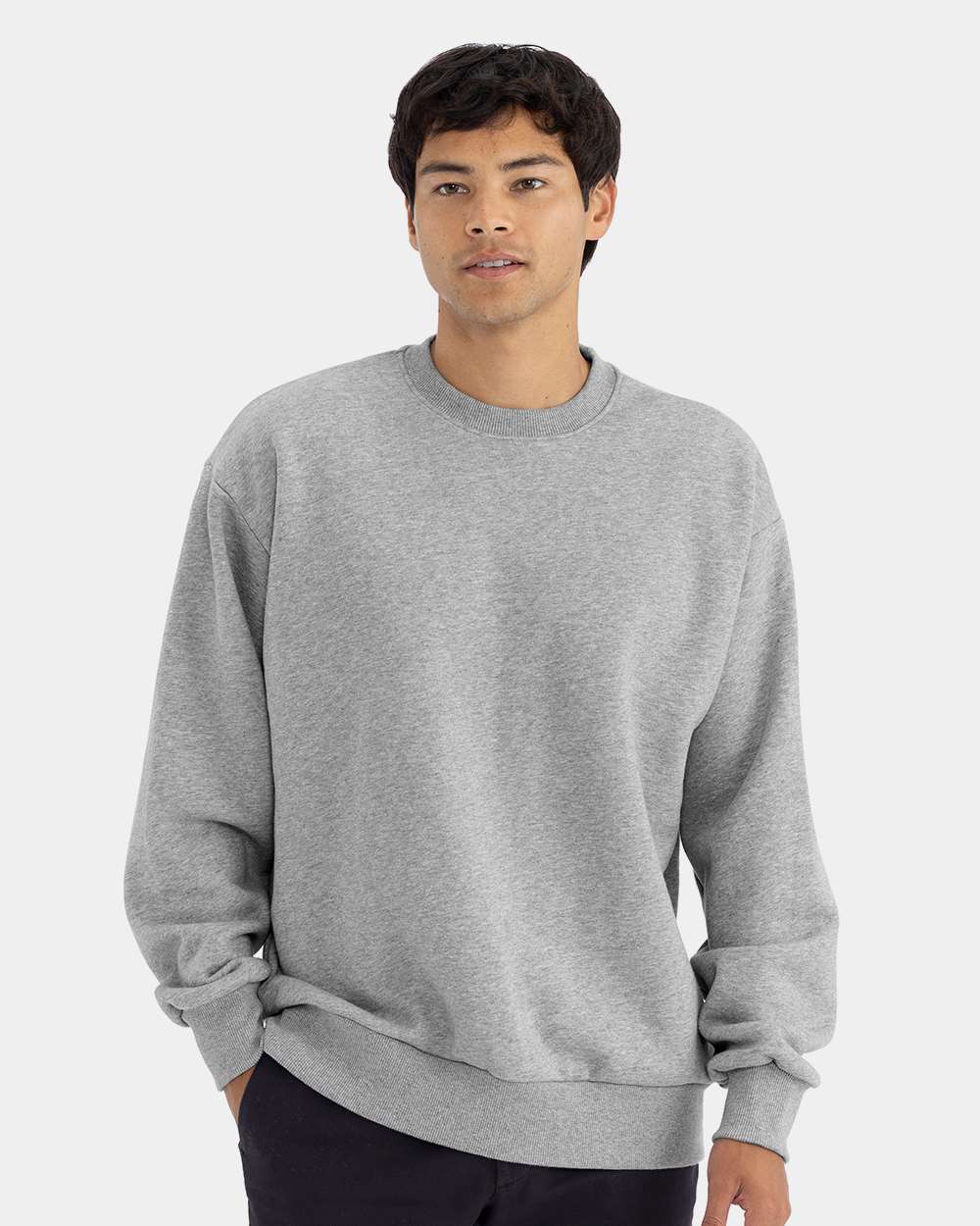 Seersucker Applique Crewneck