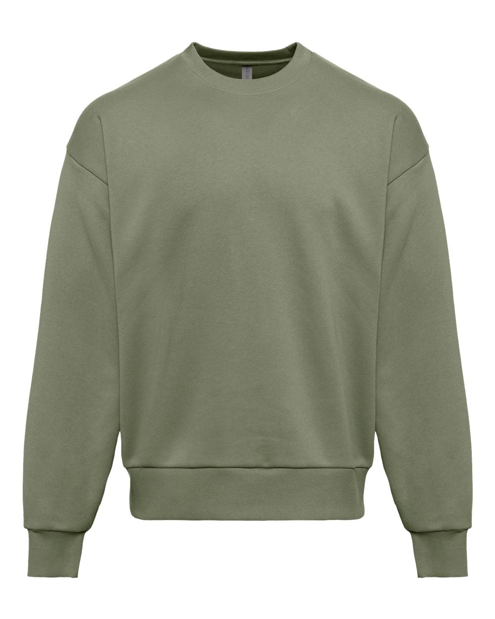 Seersucker Applique Crewneck