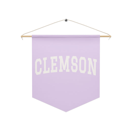 Clemson Pennant Banner | Custom Wall Decor | McRae&Co