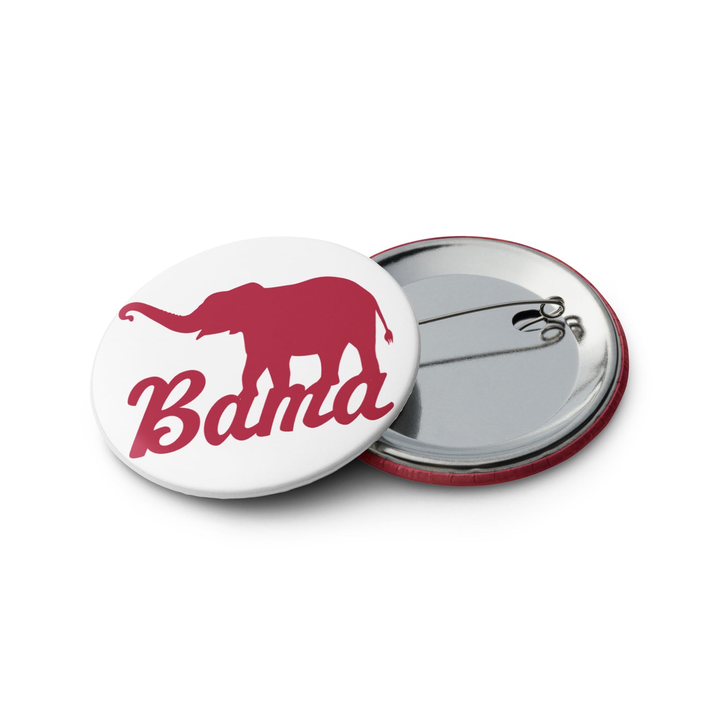 Set of 5 Alabama Game Day pin buttons