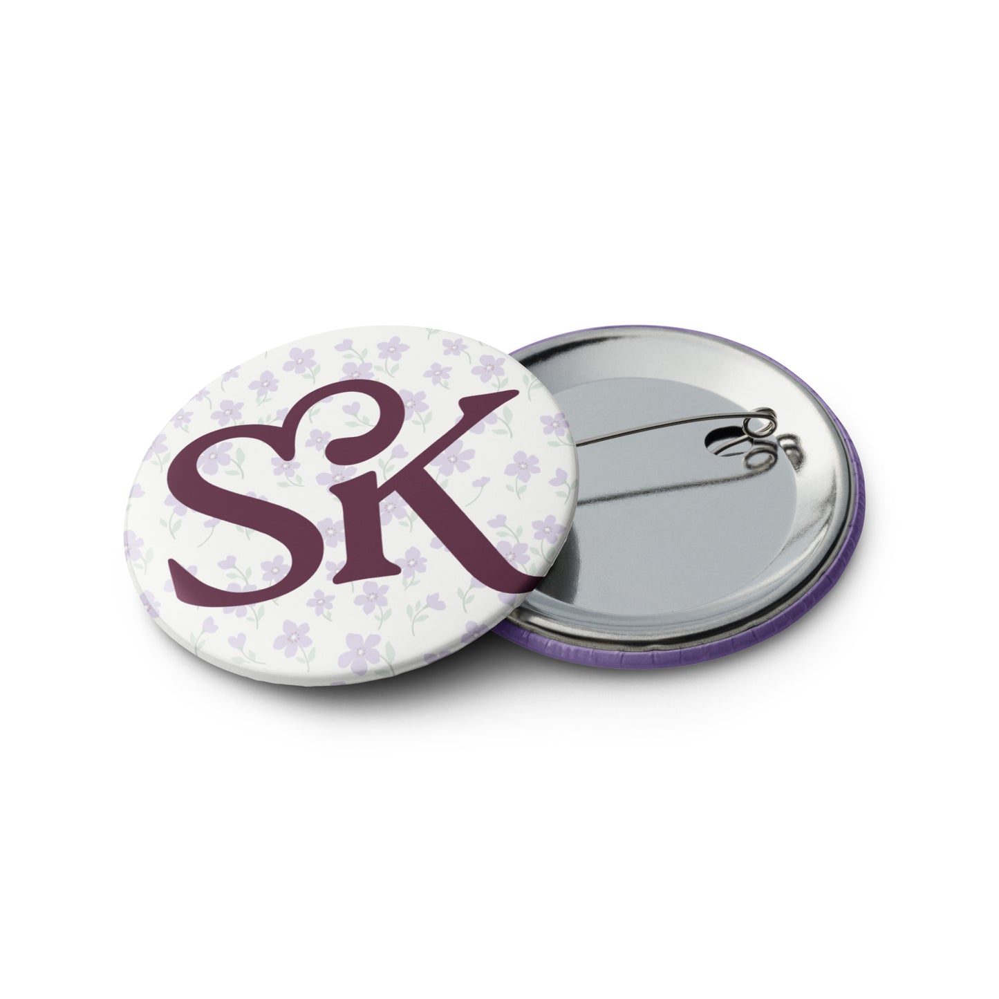Sigma Kappa Button Set (5 Pack) | SK Sorority Pins | Bid Day Gift | Big Little Reveal | Game Day Accessories | Cute Greek Life Merch