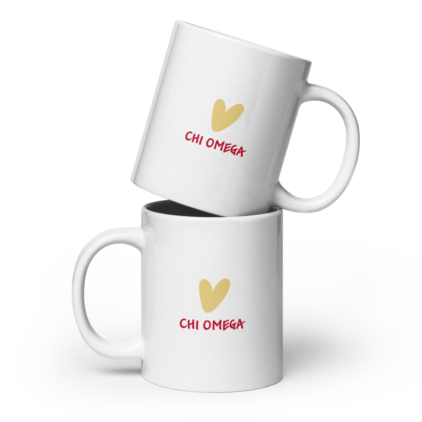 Chi Omega 20 oz Coffee Mug | Chi O Gift | Big Little Reveal | Bid Day Mug | Sorority Coffee Cup | Graduation Gift