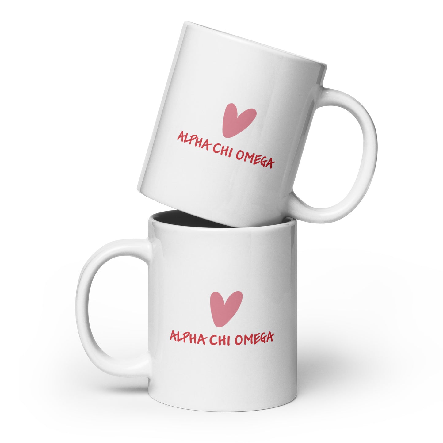 Alpha Chi Omega 20 oz Coffee Mug | Big Little Gift | Bid Day Gift | Sorority Coffee Cup | AXO Sister Gift | Graduation Gift | McRae & Co.