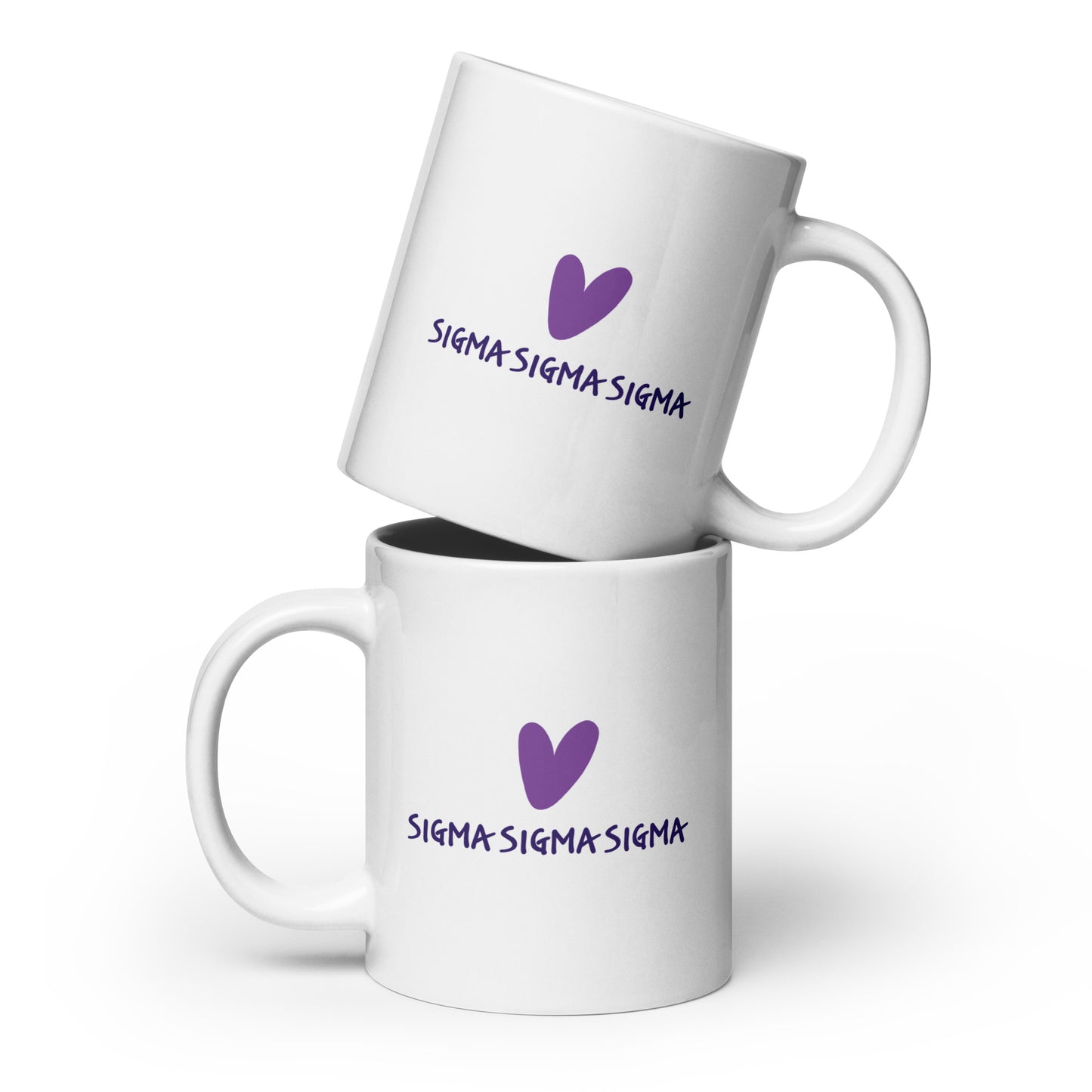 Sigma Sigma Sigma 20 oz Coffee Mug | Tri Sigma Coffee Cup | Big Little Gift | Bid Day Basket | Graduation Gift