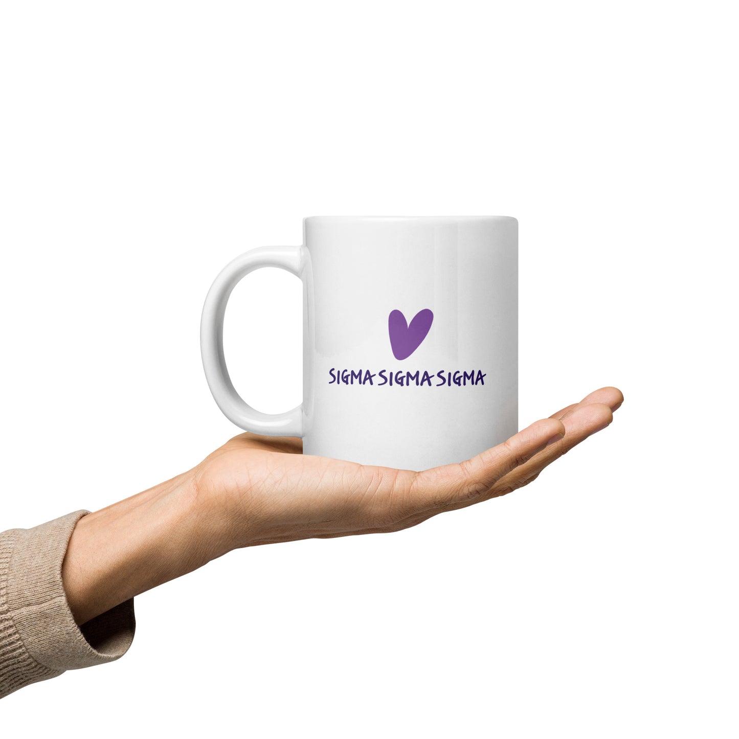 Sigma Sigma Sigma 20 oz Coffee Mug | Tri Sigma Coffee Cup | Big Little Gift | Bid Day Basket | Graduation Gift
