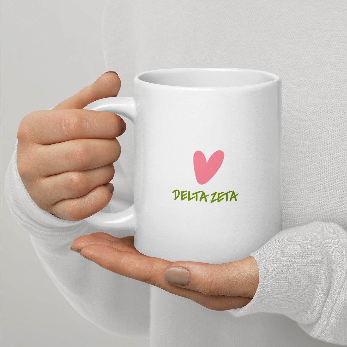 Delta Zeta 20 oz Coffee Mug | Sorority Coffee Cup | Big Little Gift | Bid Day Basket | Graduation Gift | DZ Mug