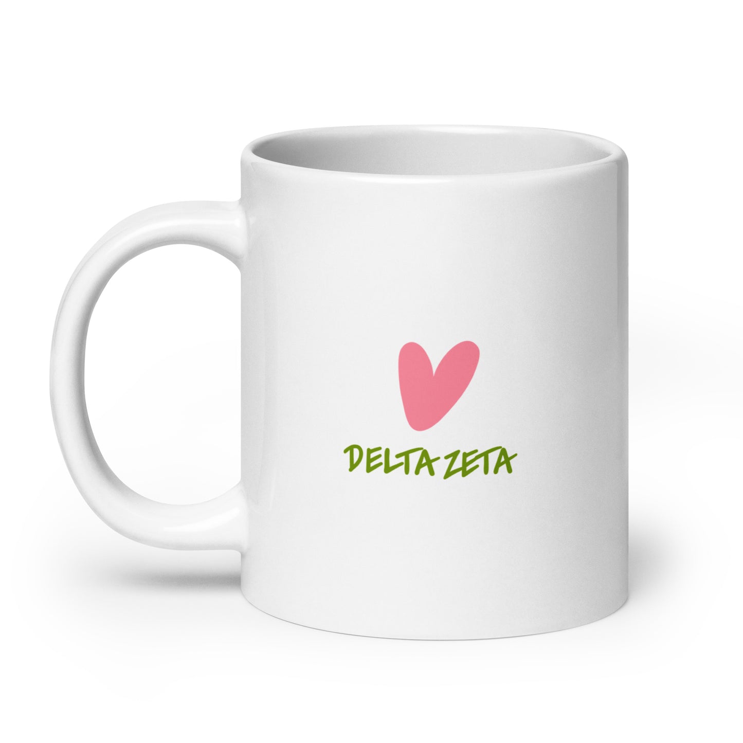 Delta Zeta 20 oz Coffee Mug | Sorority Coffee Cup | Big Little Gift | Bid Day Basket | Graduation Gift | DZ Mug