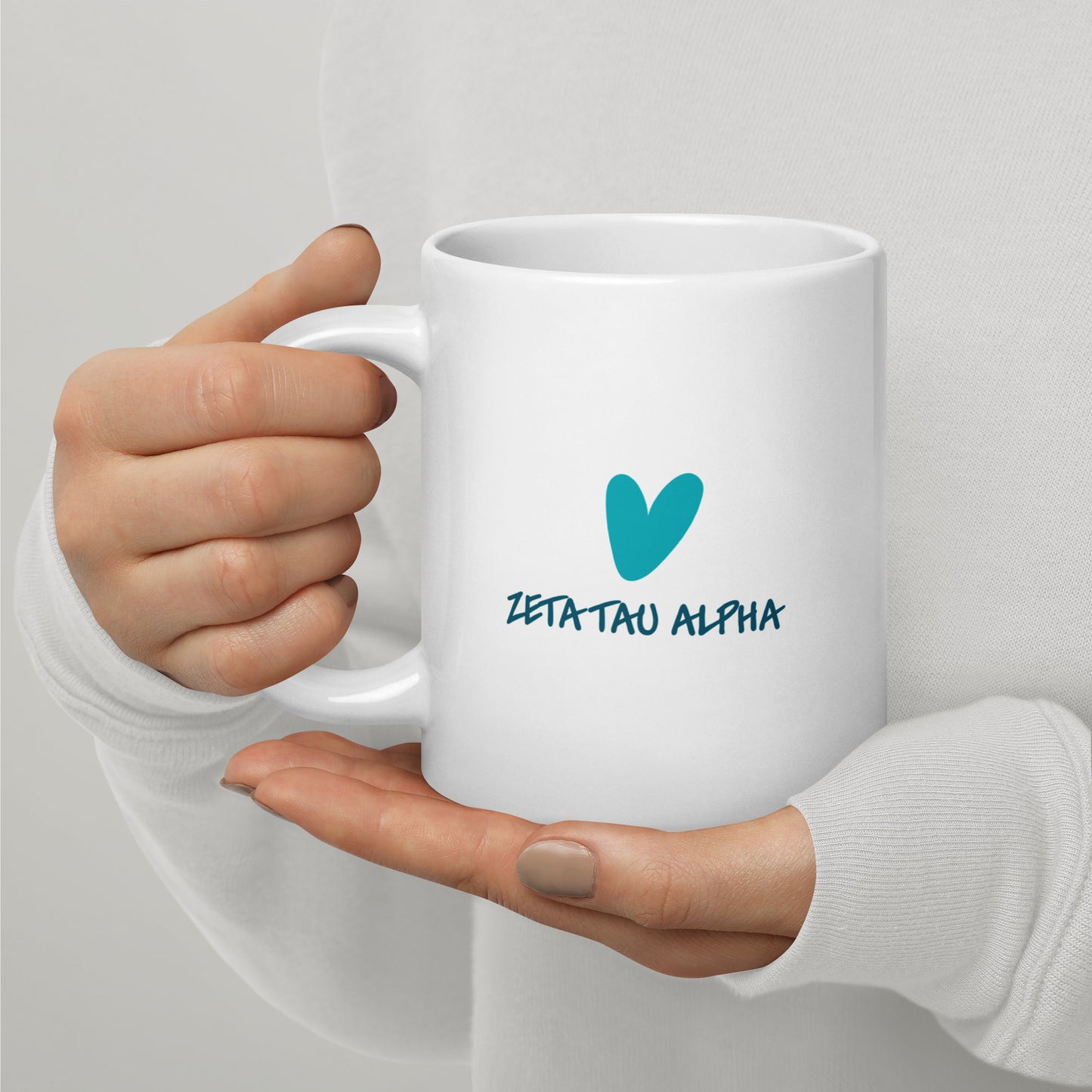 Zeta Tau Alpha 20 oz Coffee Mug | ZTA Coffee Cup | Big Little Gift | Bid Day Basket | Sorority Gift | Graduation Mug