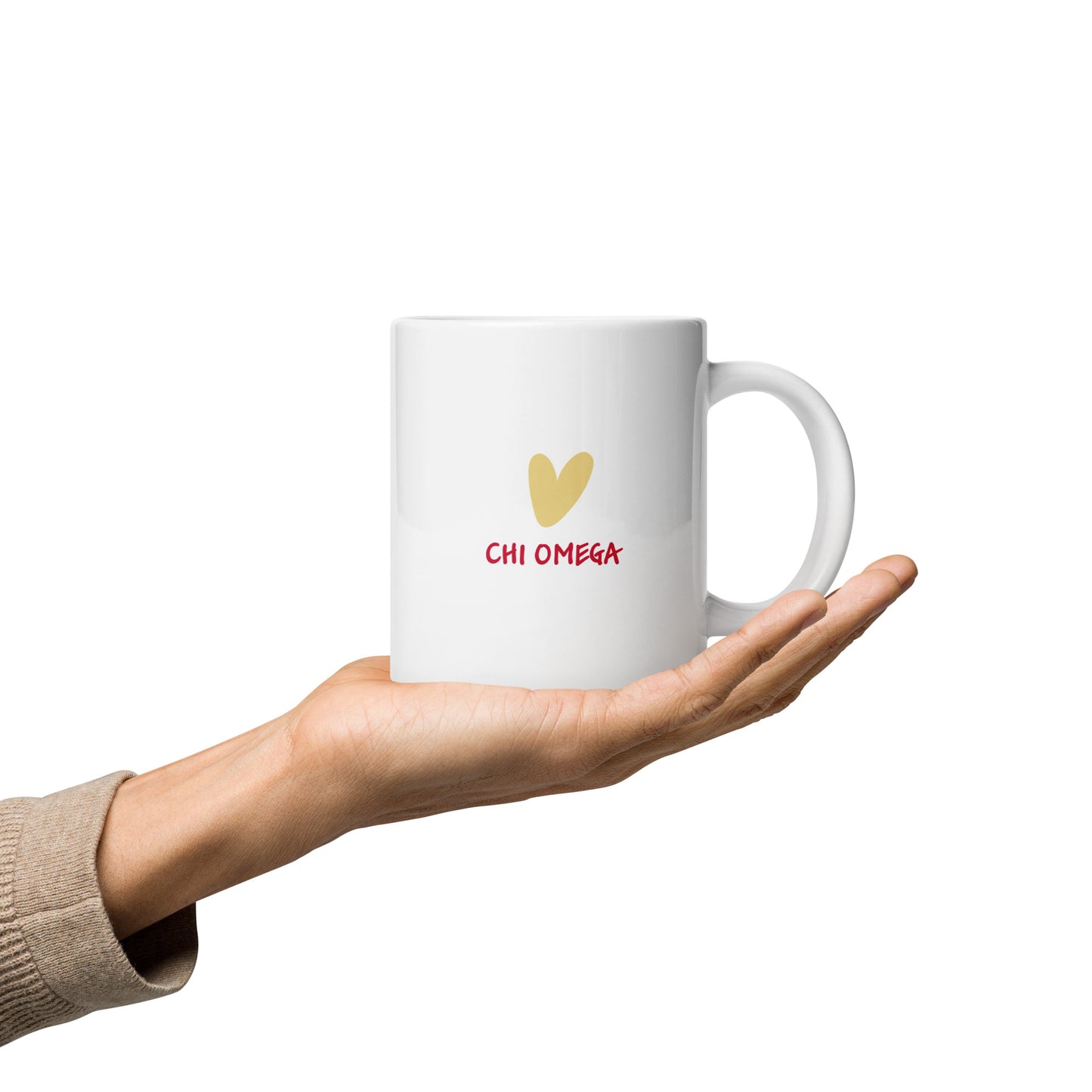 Chi Omega 20 oz Coffee Mug | Chi O Gift | Big Little Reveal | Bid Day Mug | Sorority Coffee Cup | Graduation Gift